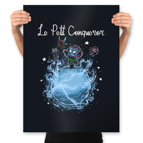 Le Petit Conqueror - Prints Posters RIPT Apparel 18x24 / Black