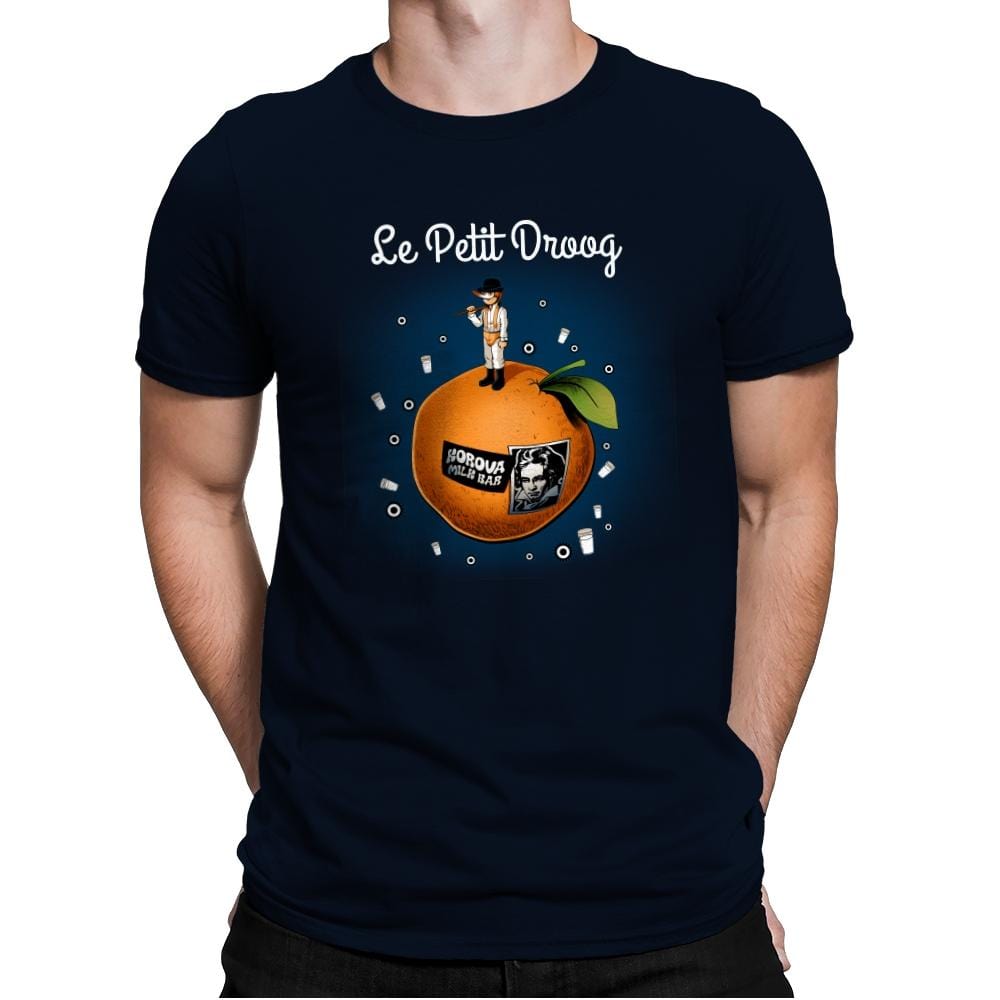 Le Petit Droog - Mens Premium T-Shirts RIPT Apparel Small / Midnight Navy