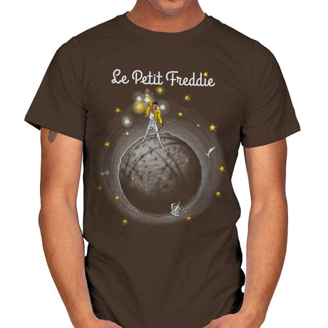 Le Petit Freddie - Mens T-Shirts RIPT Apparel Small / Dark Chocolate
