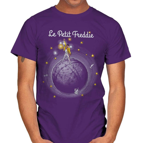 Le Petit Freddie - Mens T-Shirts RIPT Apparel Small / Purple