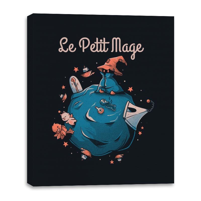 Le Petit Mage - Canvas Wraps Canvas Wraps RIPT Apparel 16x20 / Black