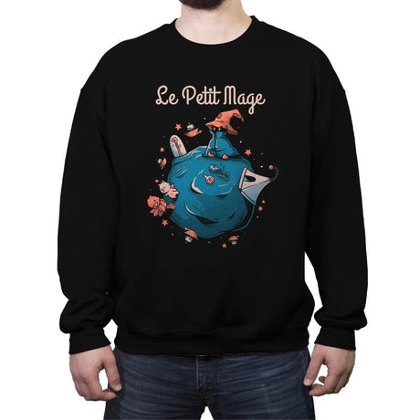 Le Petit Mage - Crew Neck Sweatshirt Crew Neck Sweatshirt RIPT Apparel Small / Black