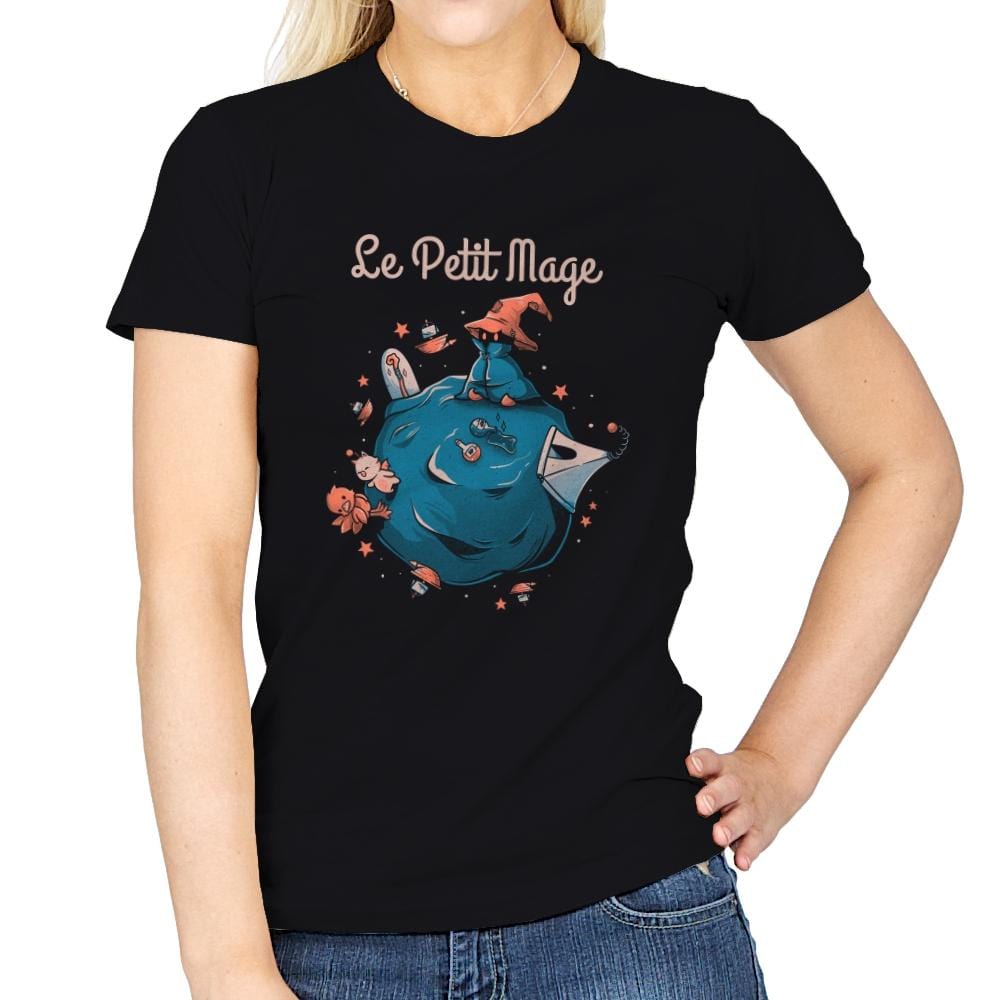 Le Petit Mage - Womens T-Shirts RIPT Apparel Small / Black
