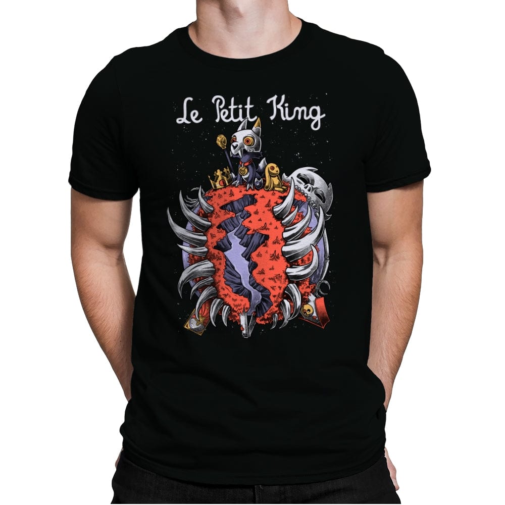 Le Petit Owl King - Mens Premium T-Shirts RIPT Apparel Small / Black