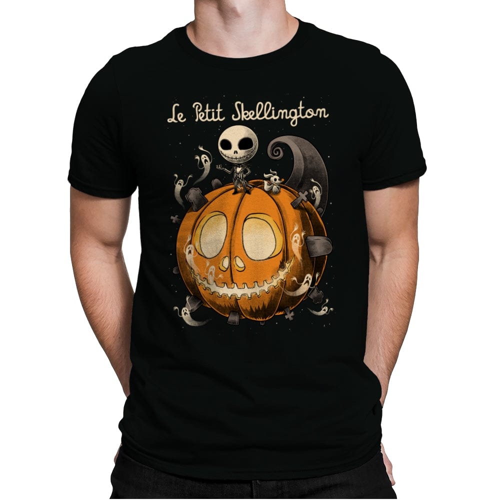 Le Petit Skellington - Mens Premium T-Shirts RIPT Apparel Small / Black