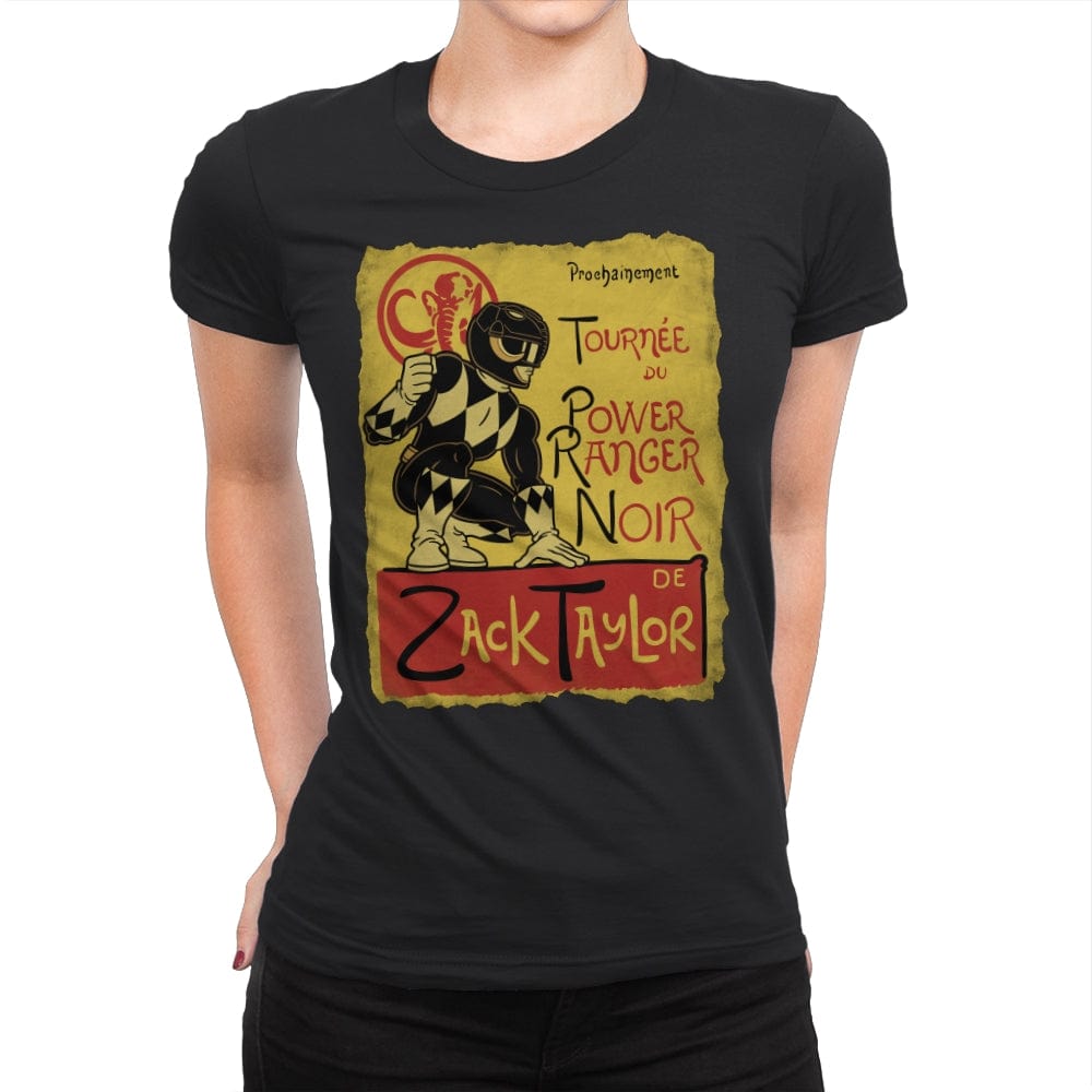 Le Ranger Noir - Womens Premium T-Shirts RIPT Apparel Small / Black