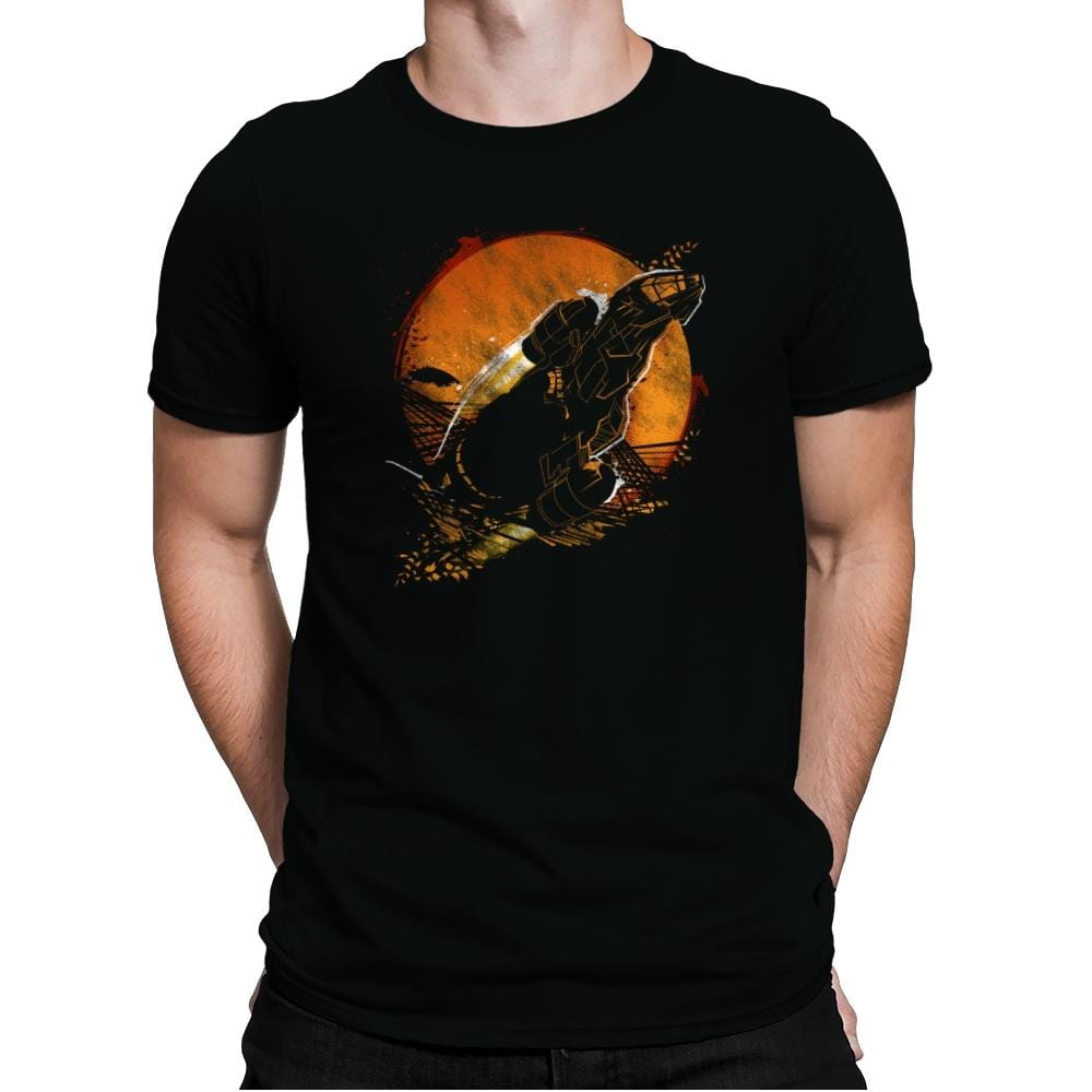 Leaf on the Wind - Graffitees - Mens Premium T-Shirts RIPT Apparel Small / Black