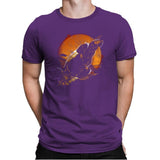 Leaf on the Wind - Graffitees - Mens Premium T-Shirts RIPT Apparel Small / Purple Rush