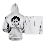 LeatherFace - Hoodies Hoodies RIPT Apparel Small / White