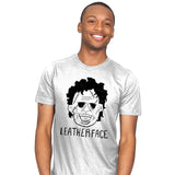 LeatherFace - Mens T-Shirts RIPT Apparel Small / White