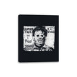 Leatherface Posse - Canvas Wraps Canvas Wraps RIPT Apparel 8x10 / Black