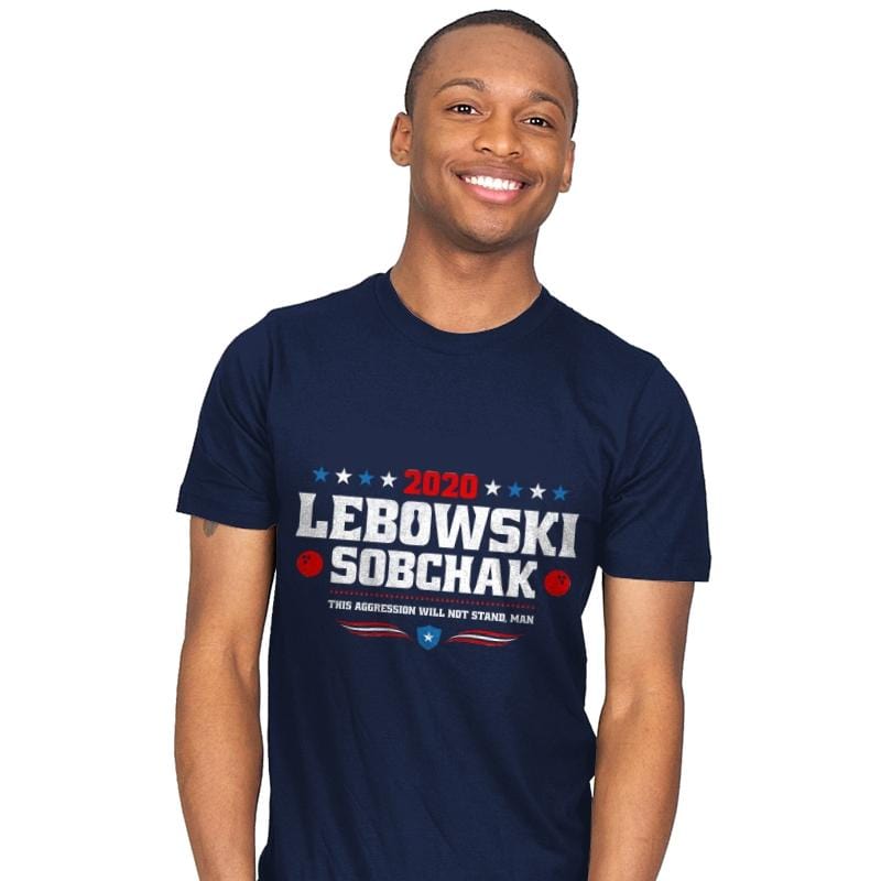 Lebowski / Sobchak 2020 - Mens T-Shirts RIPT Apparel Small / Navy