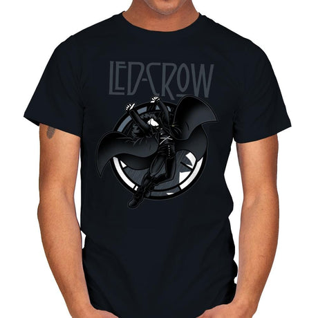 Led Crow - Mens T-Shirts RIPT Apparel Small / Black