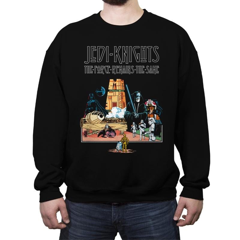 LED-FALCON - Crew Neck Sweatshirt Crew Neck Sweatshirt RIPT Apparel Small / Black