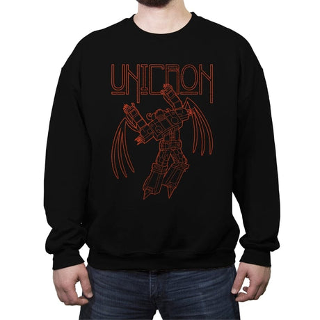 Led Planet - Crew Neck Sweatshirt Crew Neck Sweatshirt RIPT Apparel Small / Black