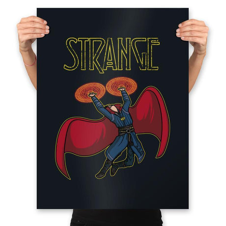 Led Strange - Prints Posters RIPT Apparel 18x24 / Black