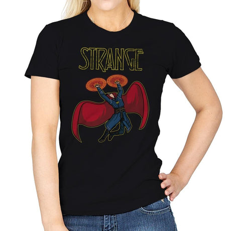 Led Strange - Womens T-Shirts RIPT Apparel Small / Black