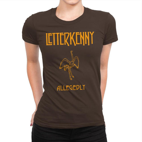 LedKenny - Womens Premium T-Shirts RIPT Apparel Small / Dark Chocolate