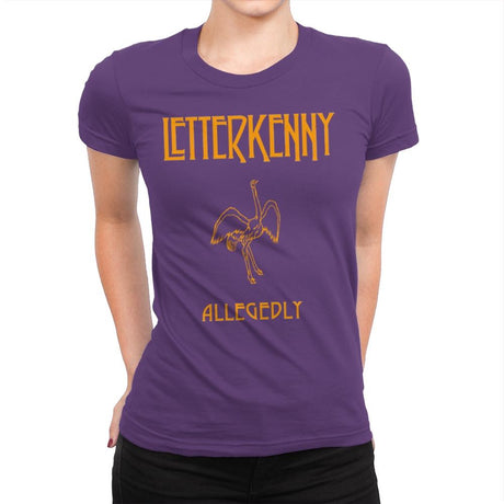 LedKenny - Womens Premium T-Shirts RIPT Apparel Small / Purple Rush