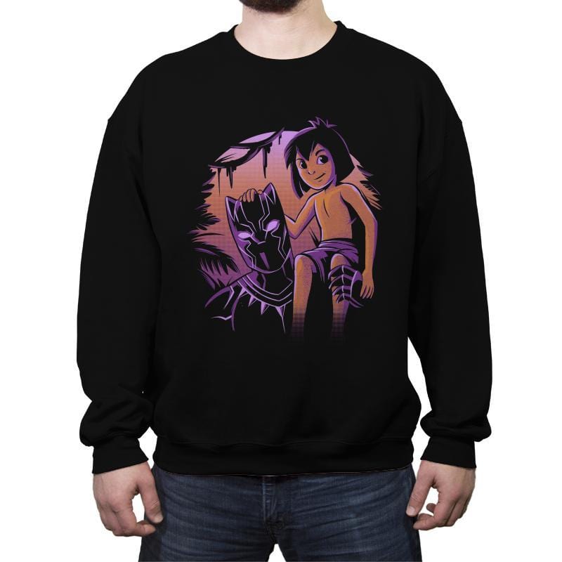 Legend of the Jungle - Crew Neck Sweatshirt Crew Neck Sweatshirt RIPT Apparel