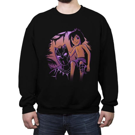 Legend of the Jungle - Crew Neck Sweatshirt Crew Neck Sweatshirt RIPT Apparel