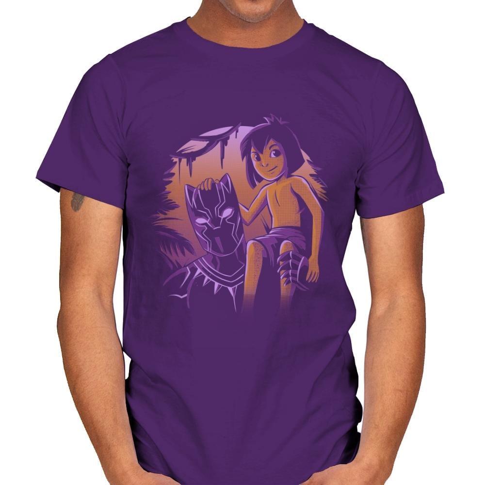 Legend of the Jungle - Mens T-Shirts RIPT Apparel Small / Purple