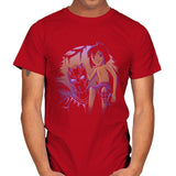 Legend of the Jungle - Mens T-Shirts RIPT Apparel Small / Red