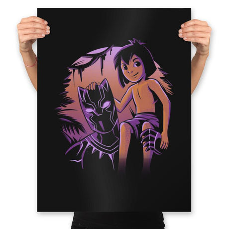 Legend of the Jungle - Prints Posters RIPT Apparel 18x24 / Black