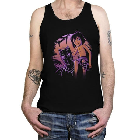 Legend of the Jungle - Tanktop Tanktop RIPT Apparel X-Small / Black