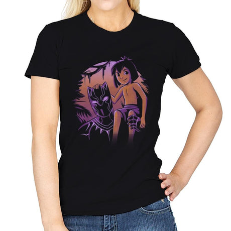 Legend of the Jungle - Womens T-Shirts RIPT Apparel Small / Black