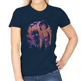 Legend of the Jungle - Womens T-Shirts RIPT Apparel Small / Navy