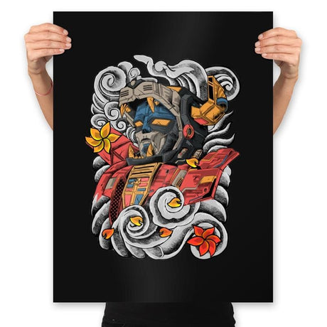Legendary Defender - Prints Posters RIPT Apparel 18x24 / Black