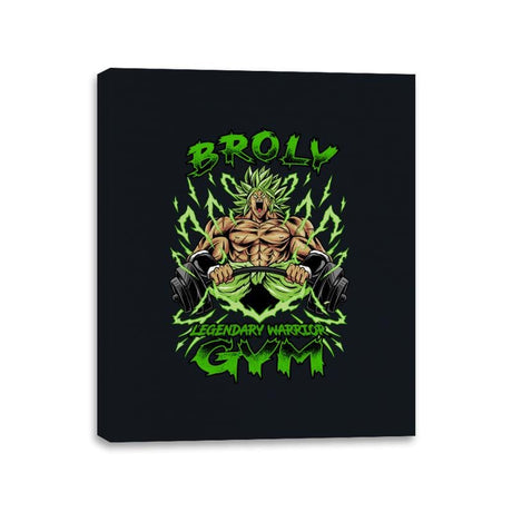 Legendary Gym  - Canvas Wraps Canvas Wraps RIPT Apparel 11x14 / Black