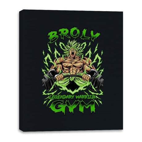 Legendary Gym  - Canvas Wraps Canvas Wraps RIPT Apparel 16x20 / Black