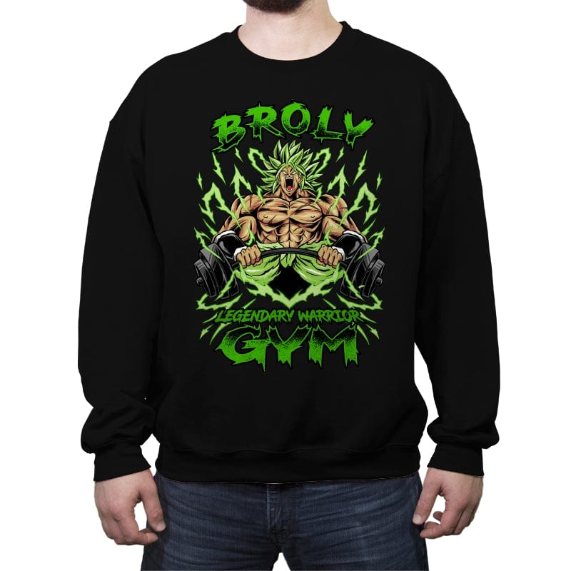 Legendary Gym  - Crew Neck Sweatshirt Crew Neck Sweatshirt RIPT Apparel Small / Black