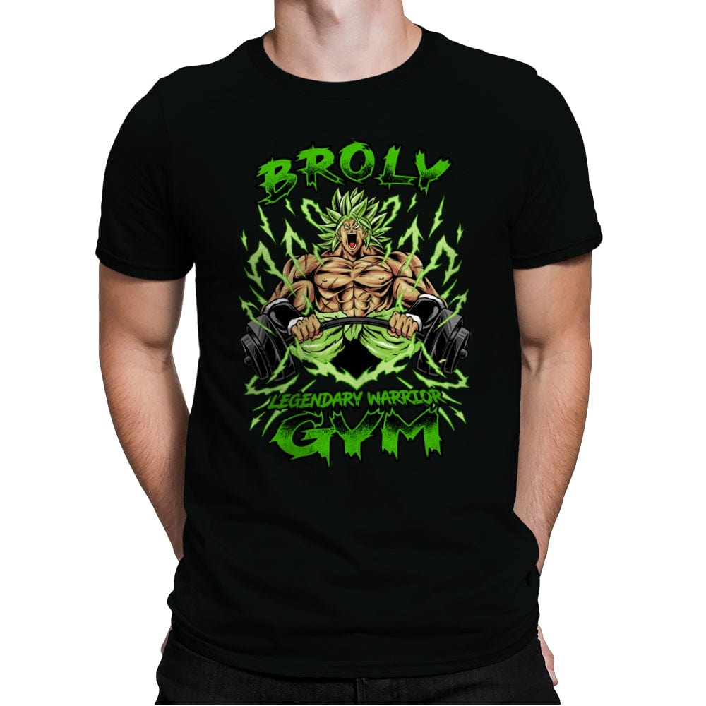 Legendary Gym  - Mens Premium T-Shirts RIPT Apparel Small / Black