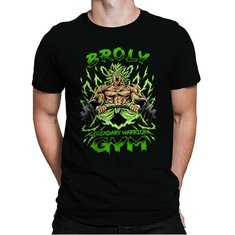 Legendary Gym  - Mens Premium T-Shirts RIPT Apparel Small / Black