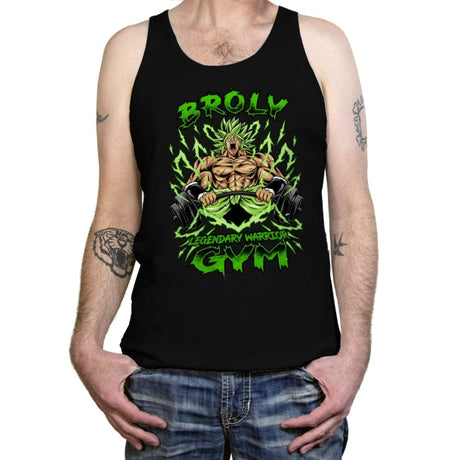 Legendary Gym  - Tanktop Tanktop RIPT Apparel X-Small / Black