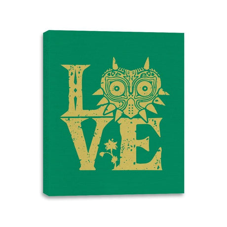 Legendary Love - Canvas Wraps Canvas Wraps RIPT Apparel 11x14 / Kelly