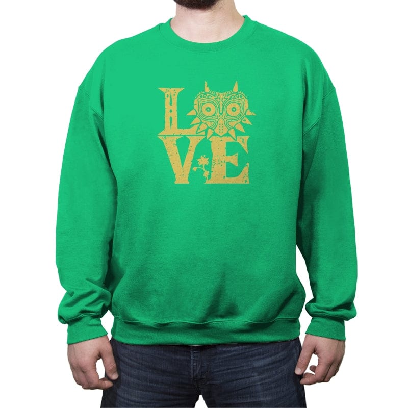 Legendary Love - Crew Neck Sweatshirt Crew Neck Sweatshirt RIPT Apparel Small / Irish Green