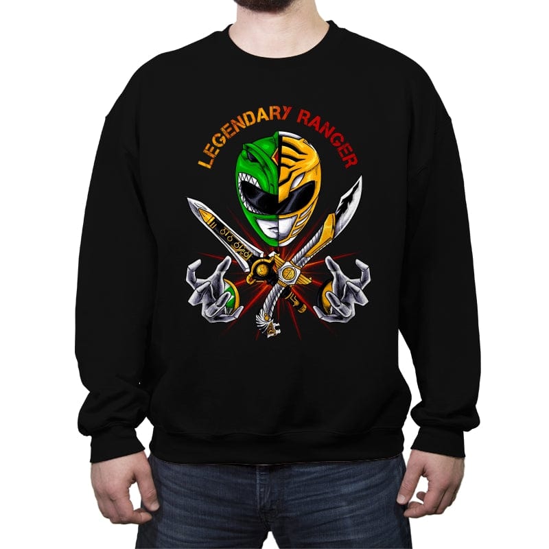 Legendary Ranger - Crew Neck Sweatshirt Crew Neck Sweatshirt RIPT Apparel Small / Black