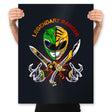 Legendary Ranger - Prints Posters RIPT Apparel 18x24 / Black
