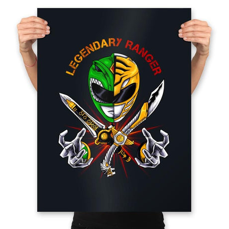 Legendary Ranger - Prints Posters RIPT Apparel 18x24 / Black