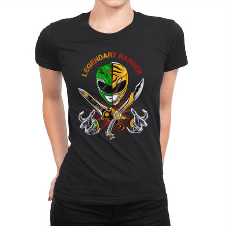 Legendary Ranger - Womens Premium T-Shirts RIPT Apparel Small / Black