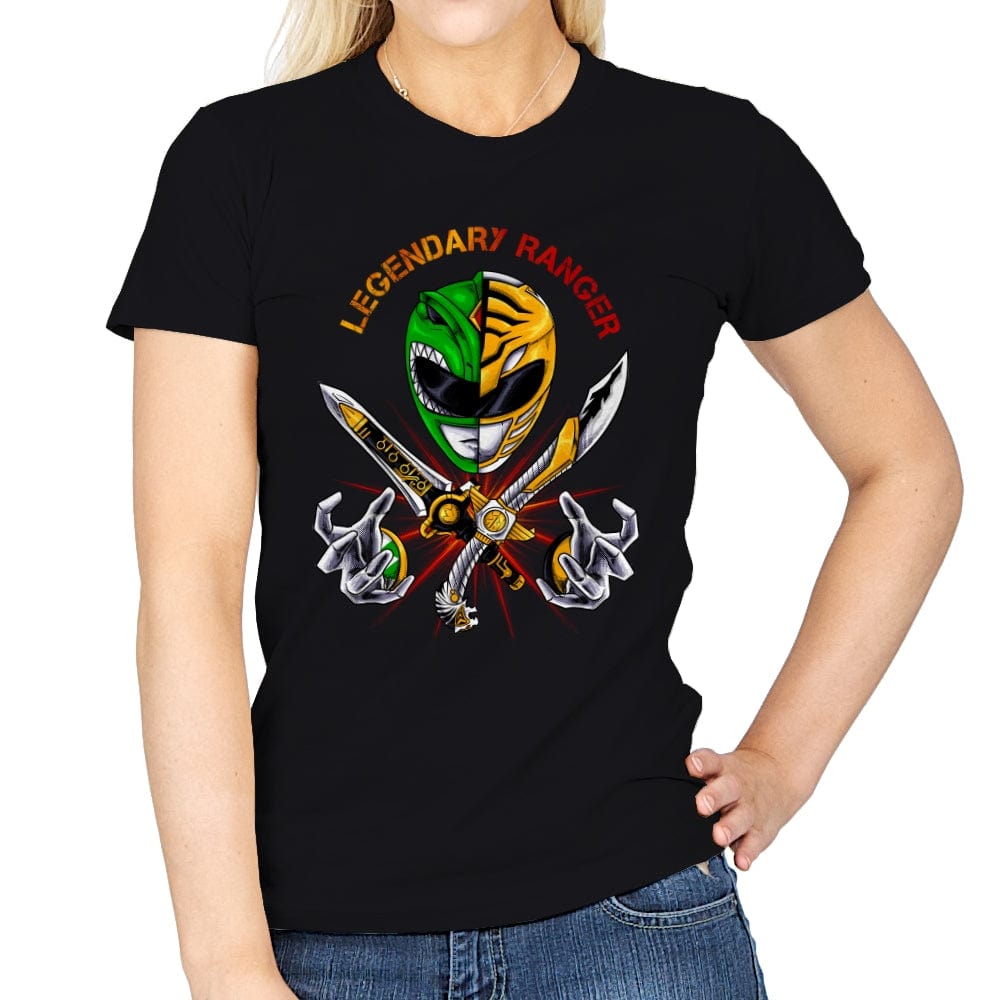 Legendary Ranger - Womens T-Shirts RIPT Apparel Small / Black
