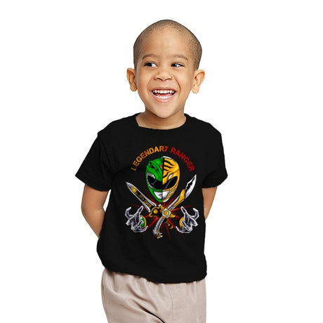 Legendary Ranger - Youth T-Shirts RIPT Apparel X-small / Black