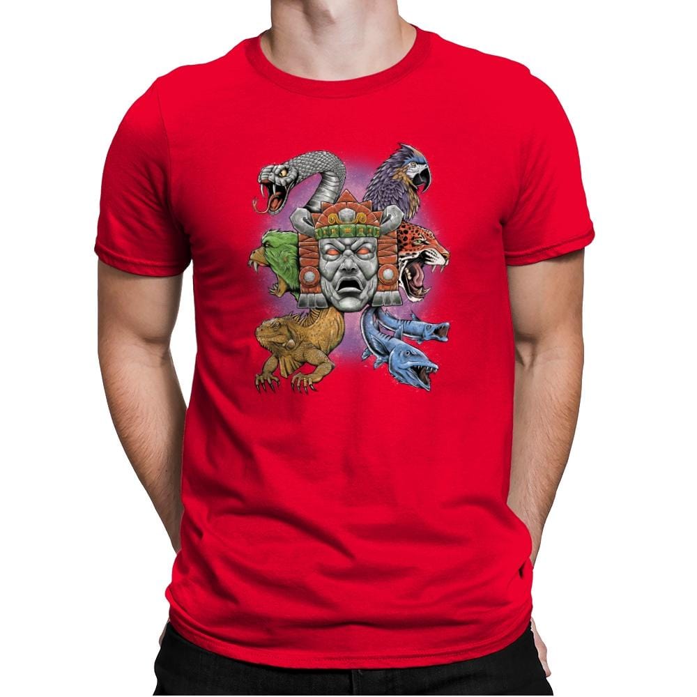 Legends Exclusive - 90s kid - Mens Premium T-Shirts RIPT Apparel Small / Red