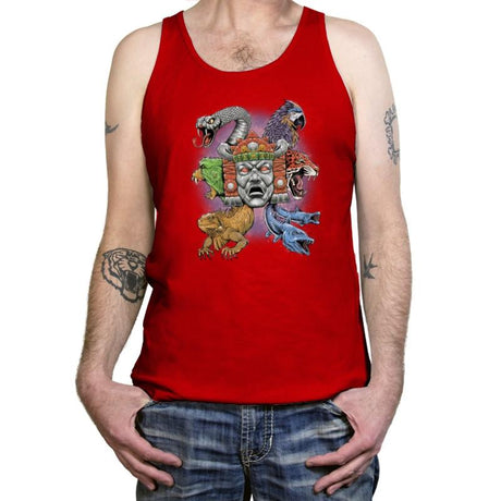 Legends Exclusive - 90s kid - Tanktop Tanktop RIPT Apparel X-Small / Red