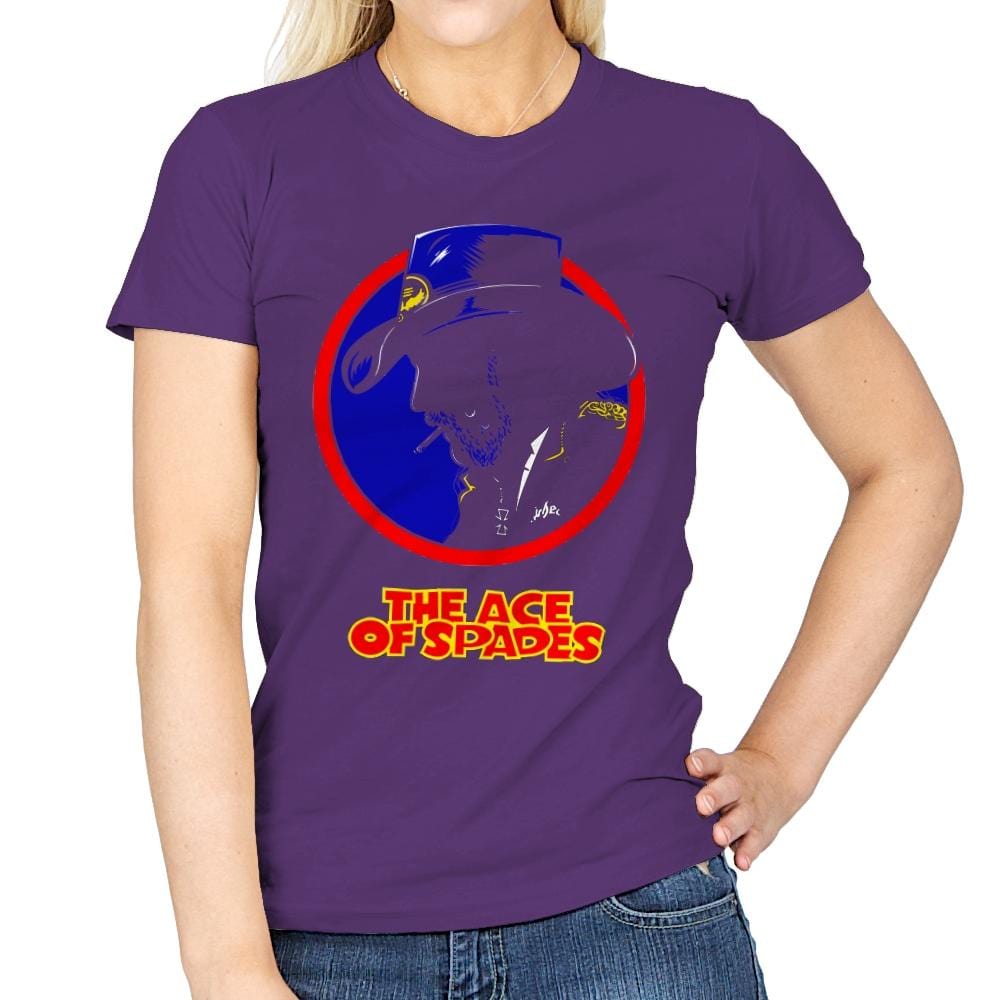 Lemmy Tracey - Womens T-Shirts RIPT Apparel Small / Purple