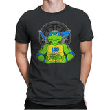 Leo is my Turtle (My Blue Ninja Turtle) - Mens Premium T-Shirts RIPT Apparel Small / Heavy Metal